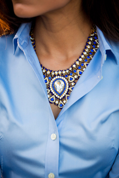 statement necklace for office