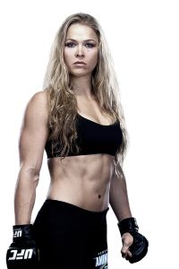 Ronda Rousey, Womens Bantaweight champion. 
