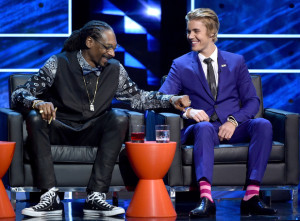 Snoop Dog and Biebs at the Roast 