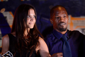Katie Holmes and Jamie Foxx at the Hampton's event that started the dating rumors.