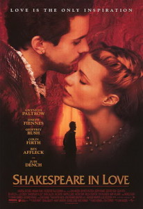 Shakespeare in Love has a 92% on Rotten Tomatoes.