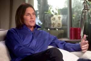 Bruce Jenner during his tell all interview