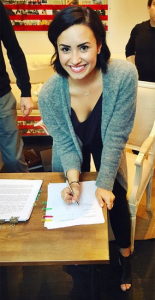 Demi Lovato signs for Safehouse Records