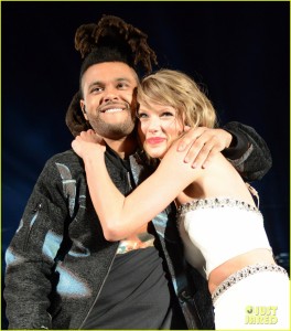 The Weeknd was a guest performer on Taylor Swift's 1989 tour